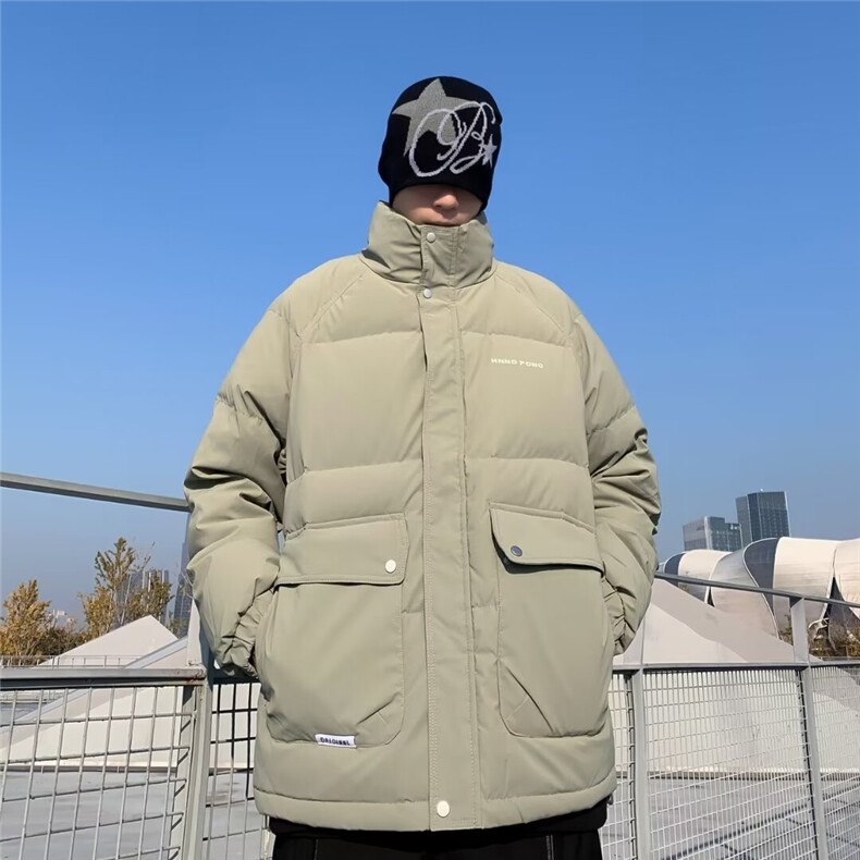 新款棉衣男冬季棉袄外套韩版潮流面包服YM235P100,男装棉衣,星座1116-2