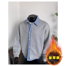 灰色加绒