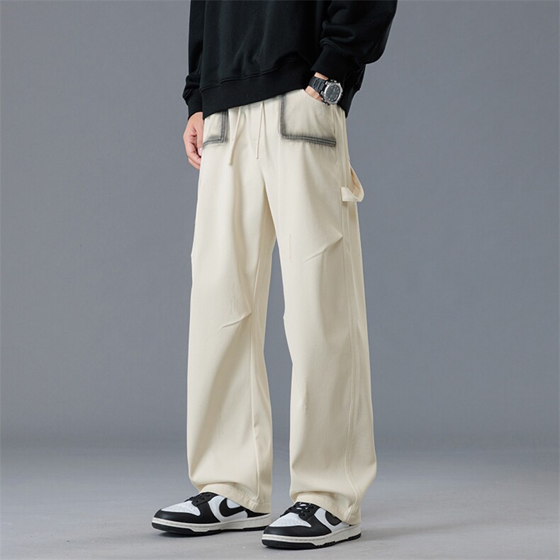 秋季现货美式大码直筒休闲裤男K273-P45控98，男装休闲裤，星座209-1