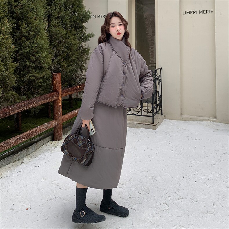 新款韩版三件套棉服2C123-Z1004-P265-K390,女装棉衣/棉服,2C123