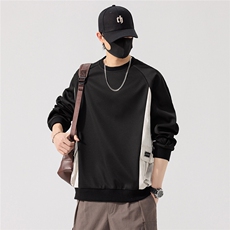 现货6508-P43大码控79春季大码宽松男士卫衣，男装卫衣，星座209