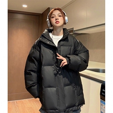 中性风冬装港风pu软皮刺绣棉服棉衣休闲加厚外套男G1108P128，男装棉衣，电商A339