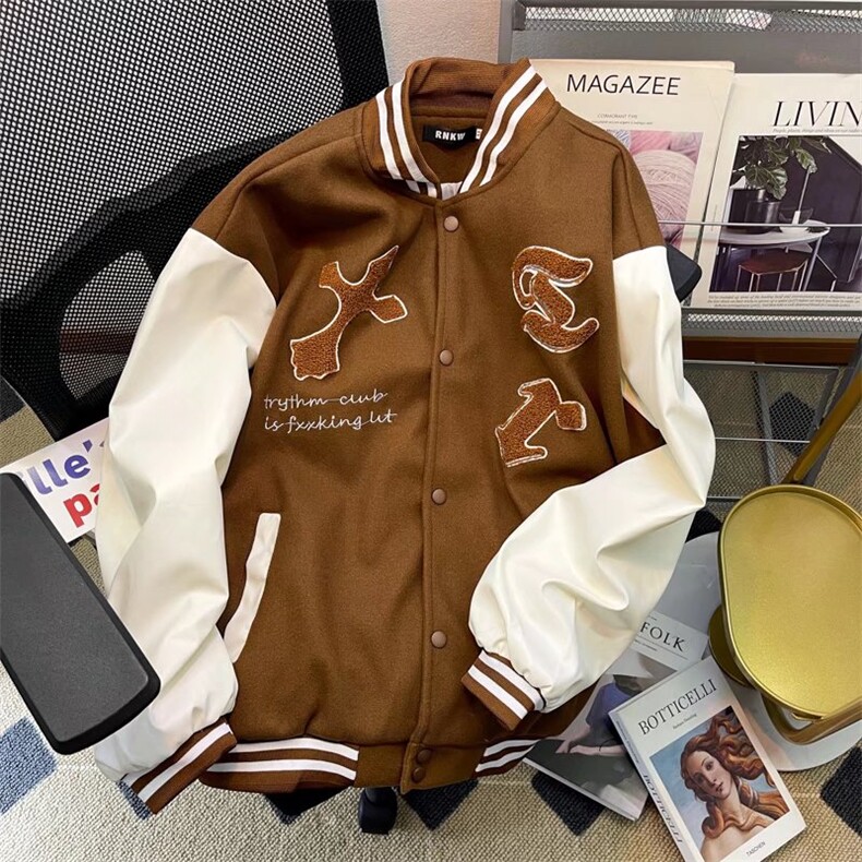 潮流夹克潮男春季棒球服JK8502P65,男装夹克,星座1116-2