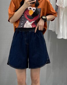 夏季新款 休闲牛仔短裤图片