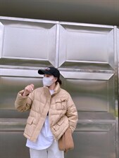 小款羽绒服，女装羽绒服，驿谷