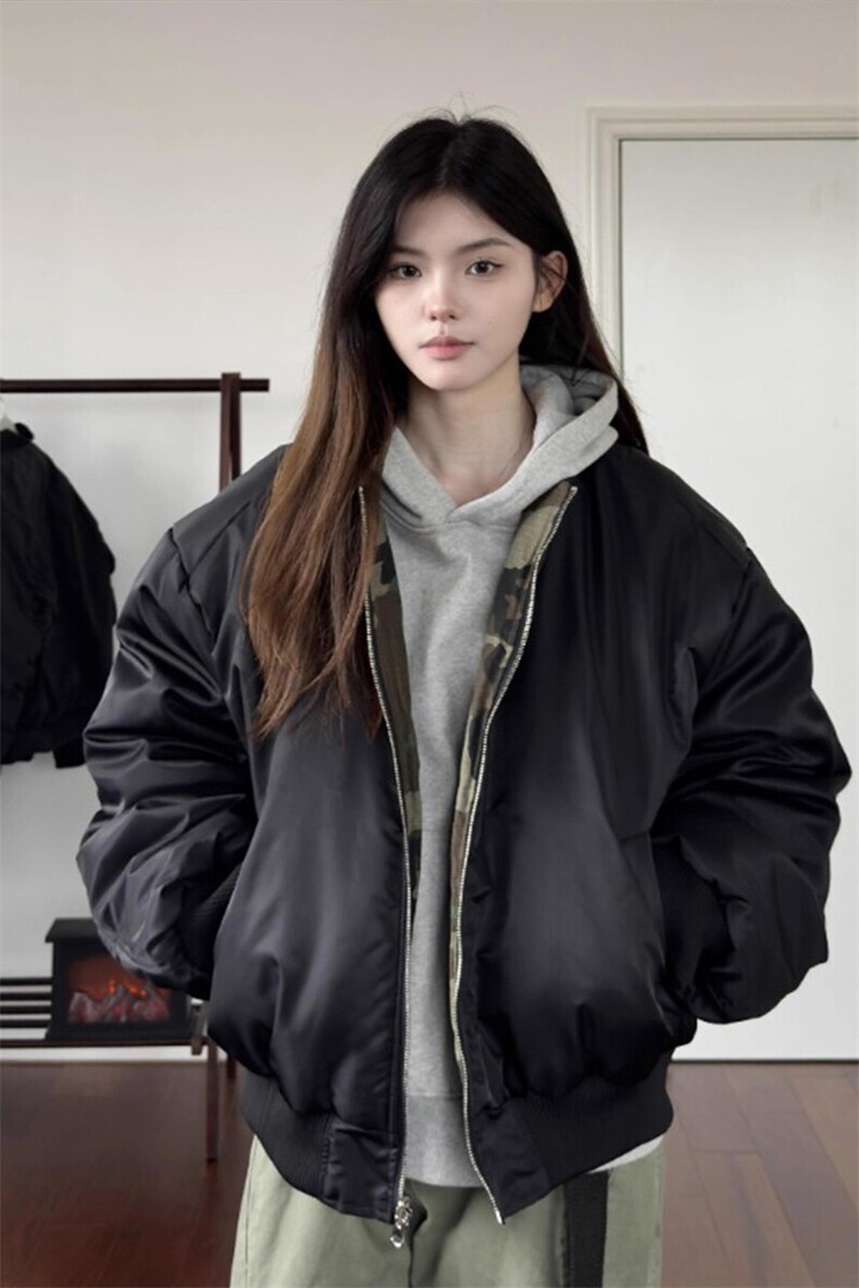 【有货】双面穿bomber夹克飞行员棉服外套MY9023特P100,男装夹克,星座908-1