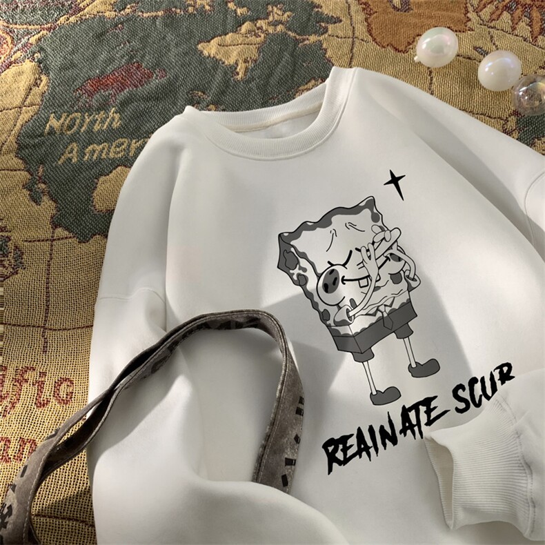 ！圆领卫衣男装港风长袖t恤男外套男WY514-特P23，男装T恤，电商B371