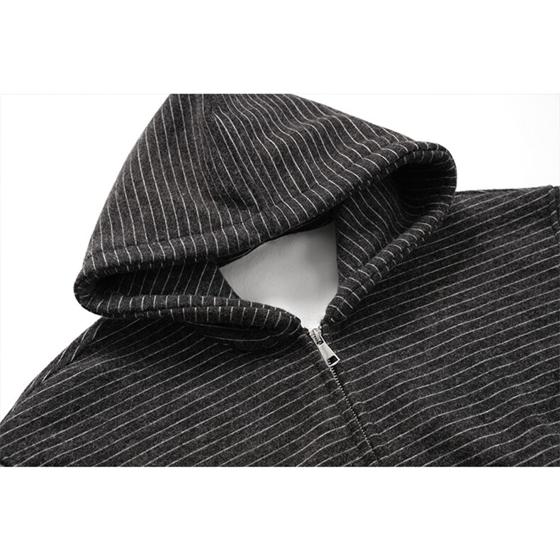 条纹开衫加绒加厚卫衣男xh165-特p60加绒xh165jr-特p75,男装卫衣,电商B367