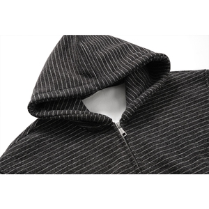条纹开衫加绒加厚卫衣男  xh165-特p60 加绒xh165jr-特p75图片