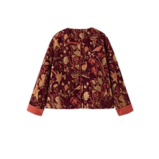 9759时尚复古新中式盘扣外套，女装短外套，罗得堡