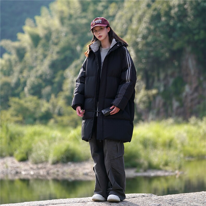 数据款！中长款条纹连帽棉衣加厚棉服外套情侣款MY8883,男装棉衣,星座610B-1