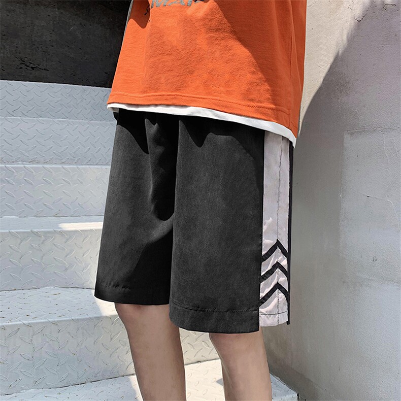 夏季宽松情侣休闲裤运动短裤男XZ707-ND03-P25,男装休闲裤,星座707