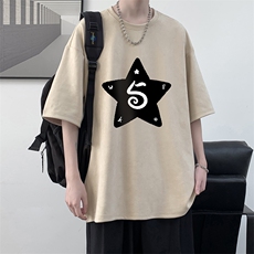 麂皮绒短袖t恤男大码半袖男大皂风JD82368-P25，男装T恤，电商A040