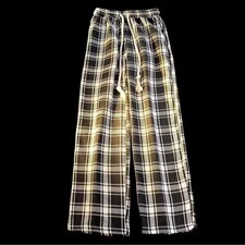 网图潮流格子裤大码显瘦慵懒风松弛感高级感阔腿休闲裤MG6010-P28，男装休闲裤，电商A025