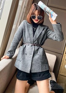 【现货】新款  2021冬装新款呢料外套图片