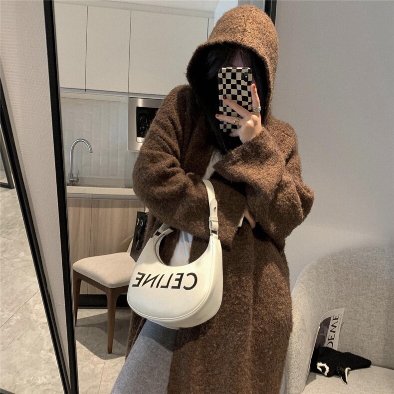 连帽长款大开衫，其它，XTZ style