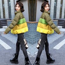 《主打款》秋冬新款韩版宽松时尚百搭显瘦休闲白鸭绒面包服
