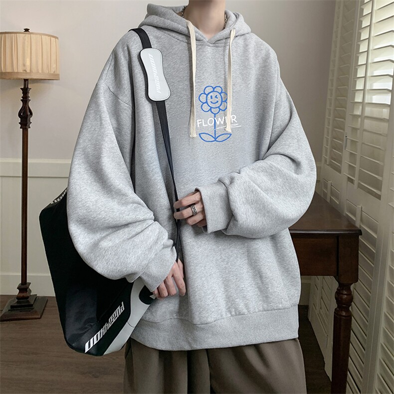 连帽卫衣男大码运动服帽衫外套WY2274-P35加绒款-P40,男装卫衣,电商A040