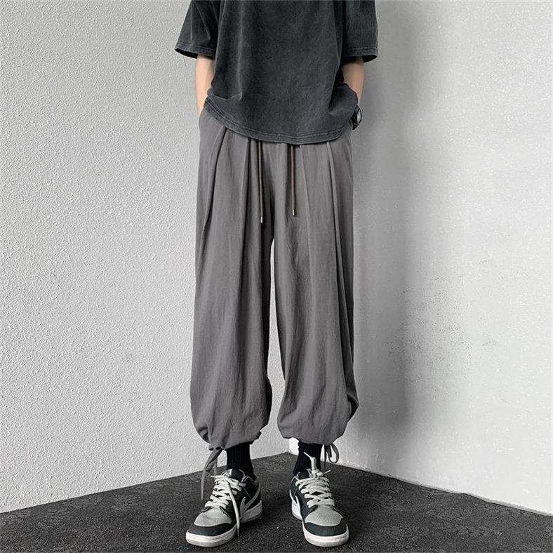 抽绳灯笼裤男春秋宽松嘻哈B225-K750-P45-X58,男装休闲裤,电商B225