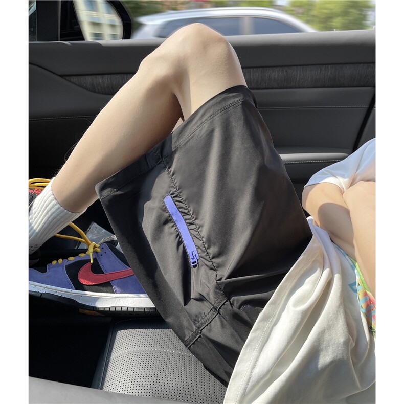 【主推】XZ612-K790-P35控49薄款短裤沙滩裤速干冰丝情侣五分裤,男装牛仔裤,星座612