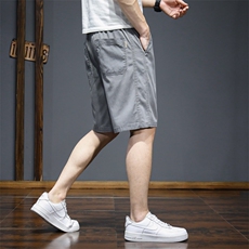 2024夏装男多口袋工装短裤五分裤宽松直筒休闲裤DK620-P35主推，男装休闲裤，星座224