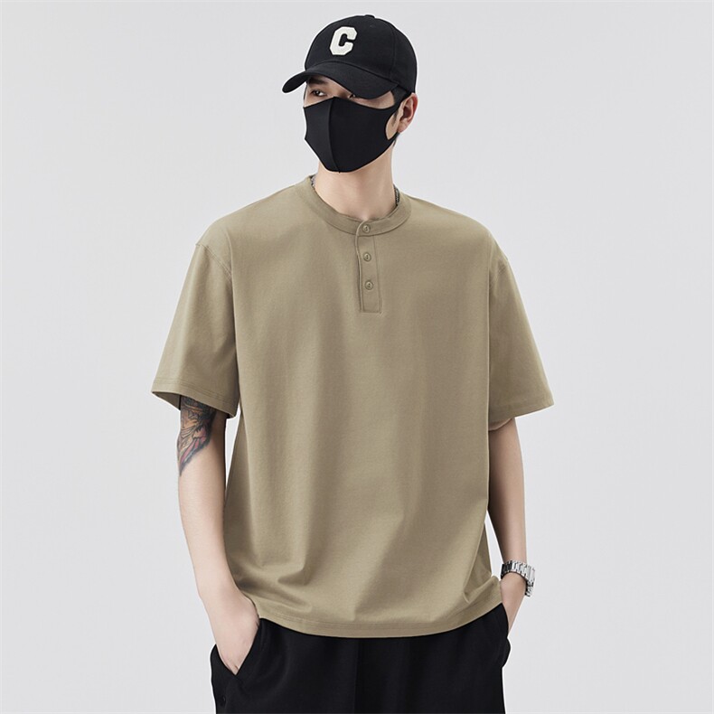 男士短袖T恤夏季时尚百搭休闲运动圆领半袖上衣T98001-P58控98,男装T恤,电商A237