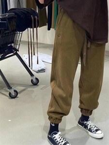 复合加绒卫裤,女装休闲裤,寸汐