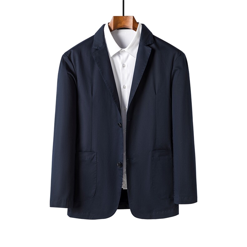 2022中年男新款西装外套男休闲时尚单件上衣爸爸春装西服上衣外套,男装西服,电商B212（原钱塘6029）