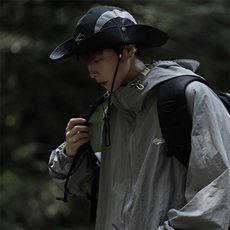 夏季防晒衣男韩版潮流连帽字母高街帅气2024新款ins外套W4892-P39，男装防晒衣，星座412-2