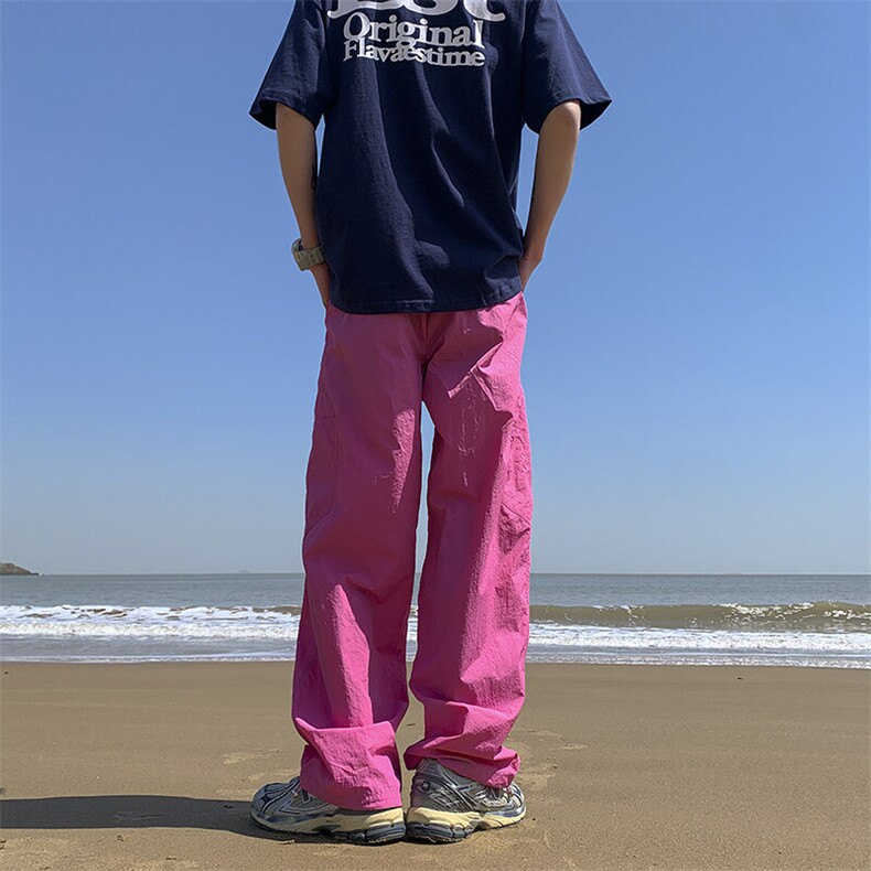 夏季新款速干多巴胺分割弯刀裤大码M~4XLXZ604-KG73-P45控58,男装休闲裤,星座604