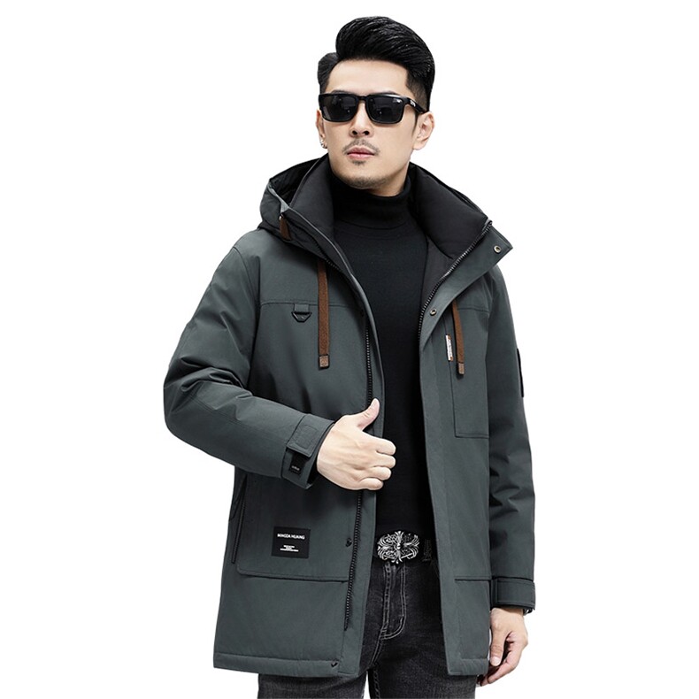 B38823钱塘2020-3冬季厚款时尚休闲简约中年新款男士羽绒服P295,男装羽绒服,钱塘207-3