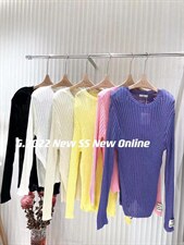 新款垫肩针织上衣均码现货，其它，G