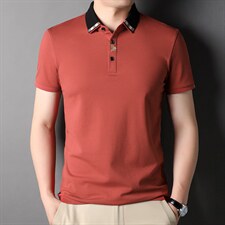 D22795钱塘2020-2夏季新款男士翻领休闲短袖T恤主推P55，男装T恤，钱塘207-2