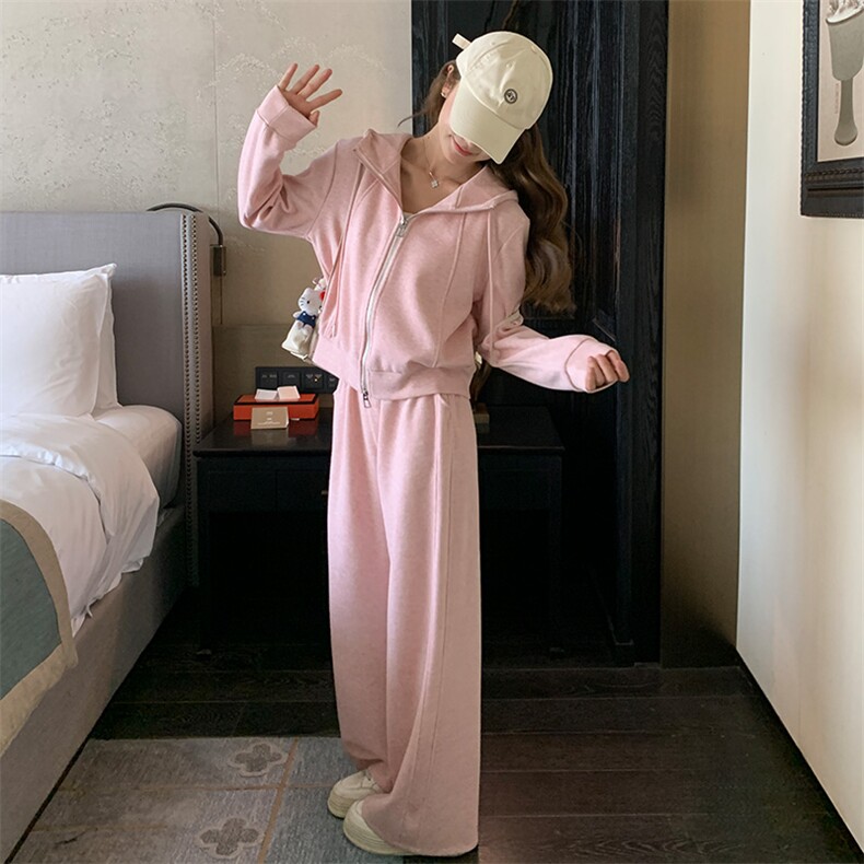 三件套蕾丝拼接卫衣休闲套装2C317A-8508-P180-K248,女装套装/套裙,2C317A
