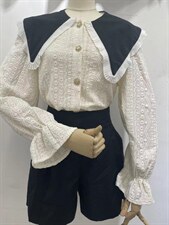 〈现货〉大翻领衬衣，火爆补单中，其它，述韩 SHUHAN