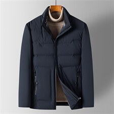 YT62605冬季男士白鸭绒羽绒服保暖外套修身潮流帅气P210，男装羽绒服，电商B360