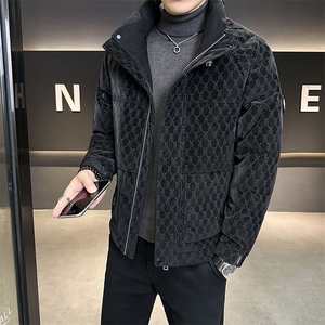 2024新款皮羽绒服男士冬季防寒保暖外套B240-YR8815-P215图片