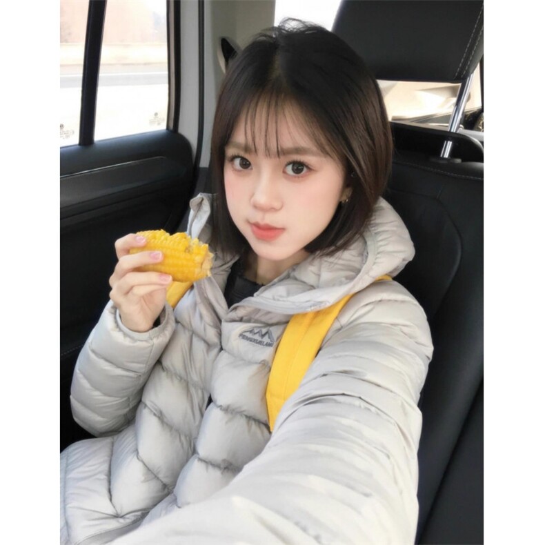 羽绒棉服女2025年新款冬季轻薄小棉袄高级感连帽复古美式加厚外套,男装棉衣,四季星座505