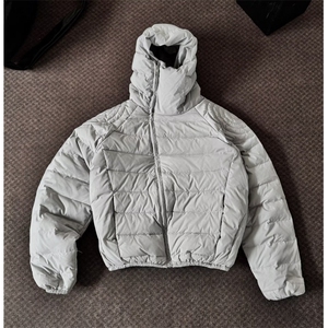 网图 美式cleanfit斜拉链排骨棉服 W1901/特P80图片