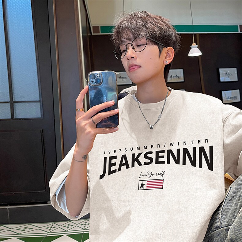 高品质220克得物抖音品质xz605-djp274-特批23控39,男装T恤,星座605(原A050)