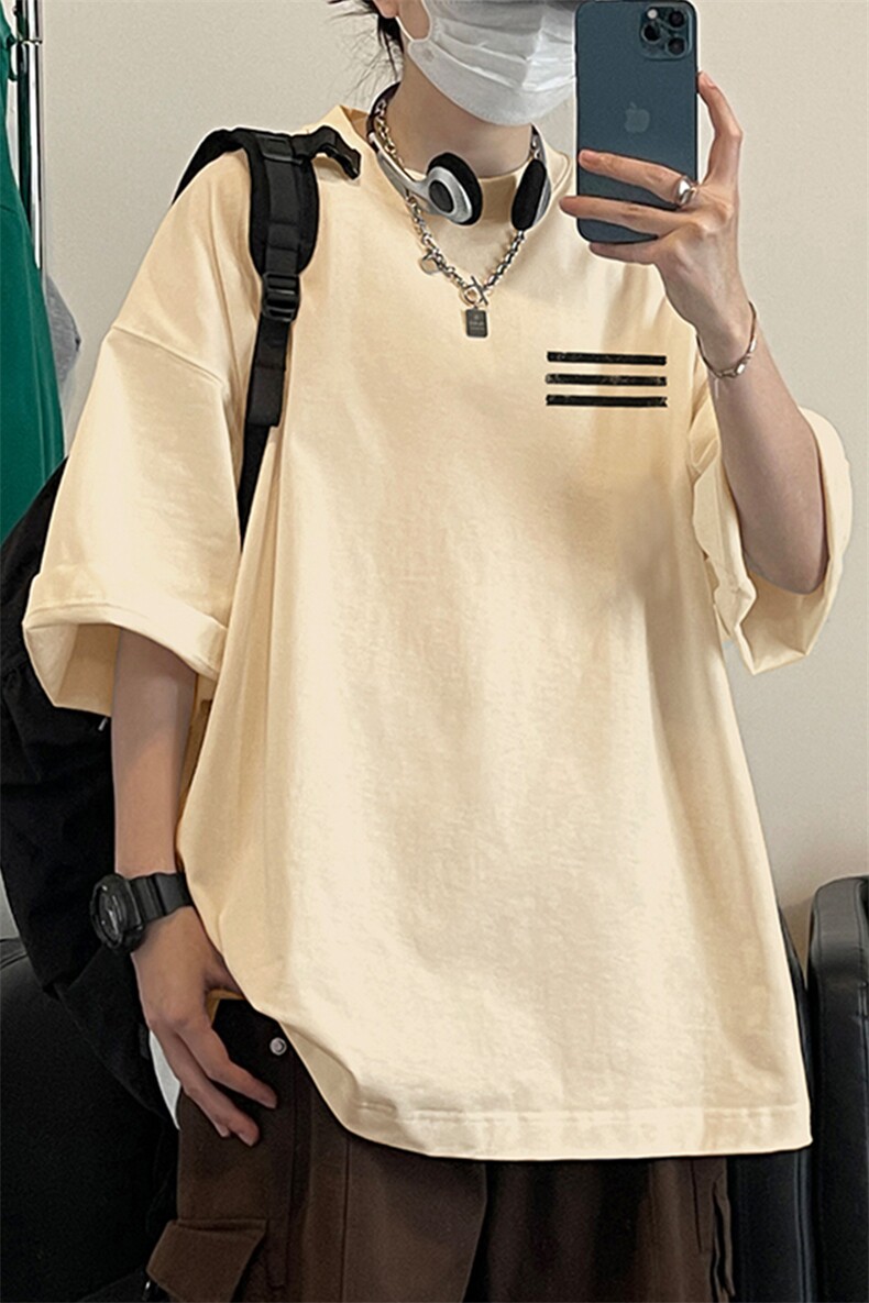 得物直播品质220克纯棉精梳xz605-dcm182-特批20控38,男装T恤,星座605(原A050)