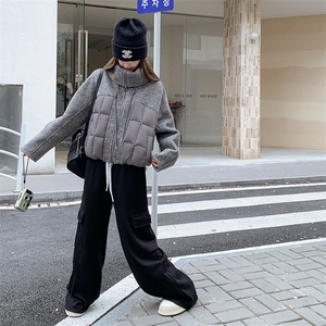 2025现货主推70毛双面呢拼90白鸭绒羽绒服191-6398-P295-K428图片