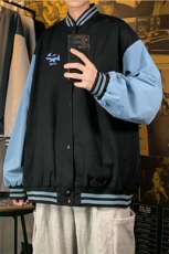 20年秋季新款拼色大码棒球服夹克外套第2套图DS-B293-H753-P85，男装夹克，电商A306