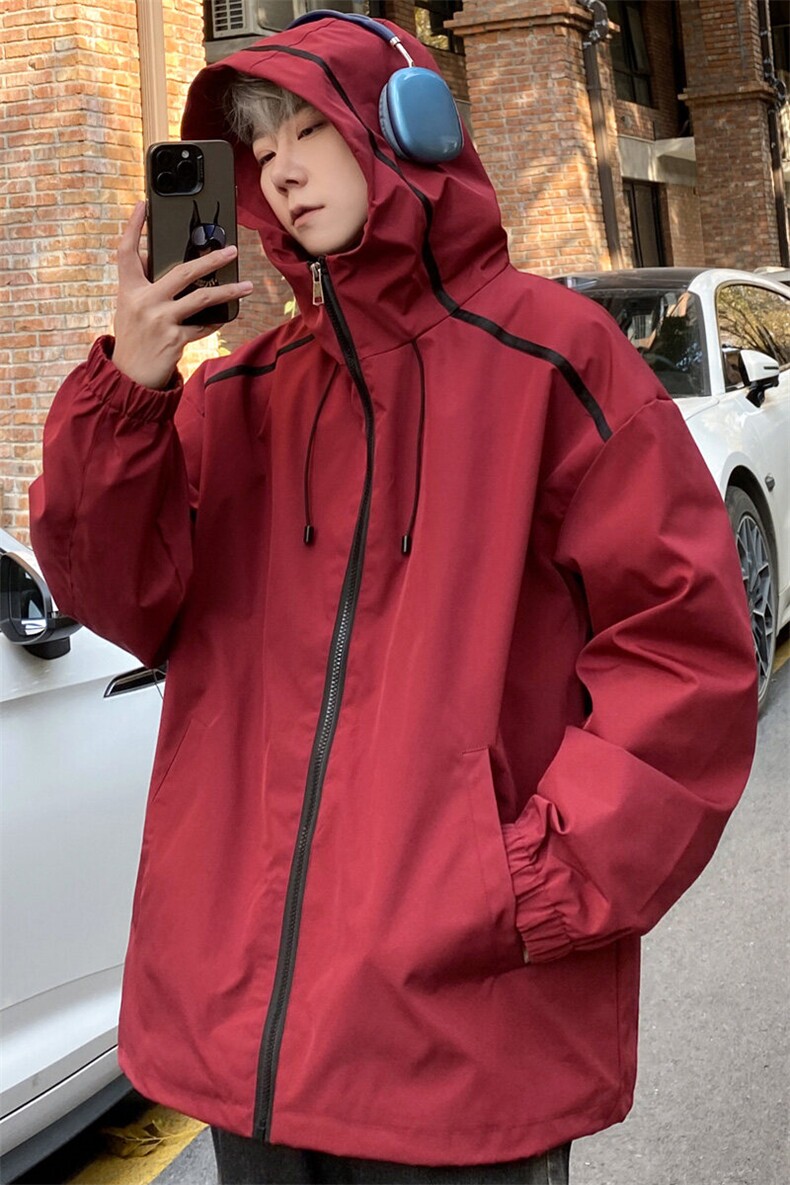 港风复古工装夹克男春秋休闲上衣服男士外套J2502P70控108,男装夹克,电商A157