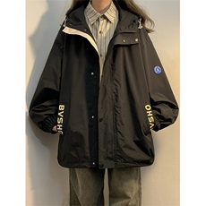 XZ102B-1春秋季宽松/连帽休闲外套潮夹克JK2305-P75，男装夹克，星座102B-1