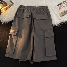 潮中纯色时尚潮牌工装裤青春流行宽松型DK915P30，男装休闲裤，星座1116-2