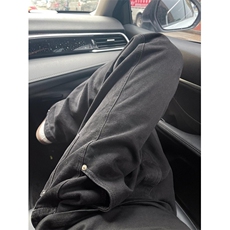 男士复古高街潮牌纽扣腰直筒阔腿休闲裤时尚长裤子NC77，男装休闲裤，星座1116A（原606A-3）