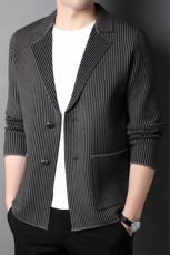 SV7816男士2023年秋季新款长袖休闲针织开衫外套P120，男装针织衫/毛衣，电商B360