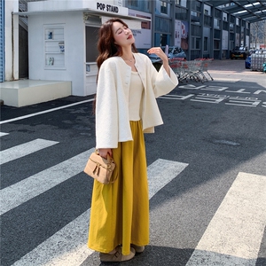 现货2026年夏新款女装时尚宽松慵懒法式两件套图片