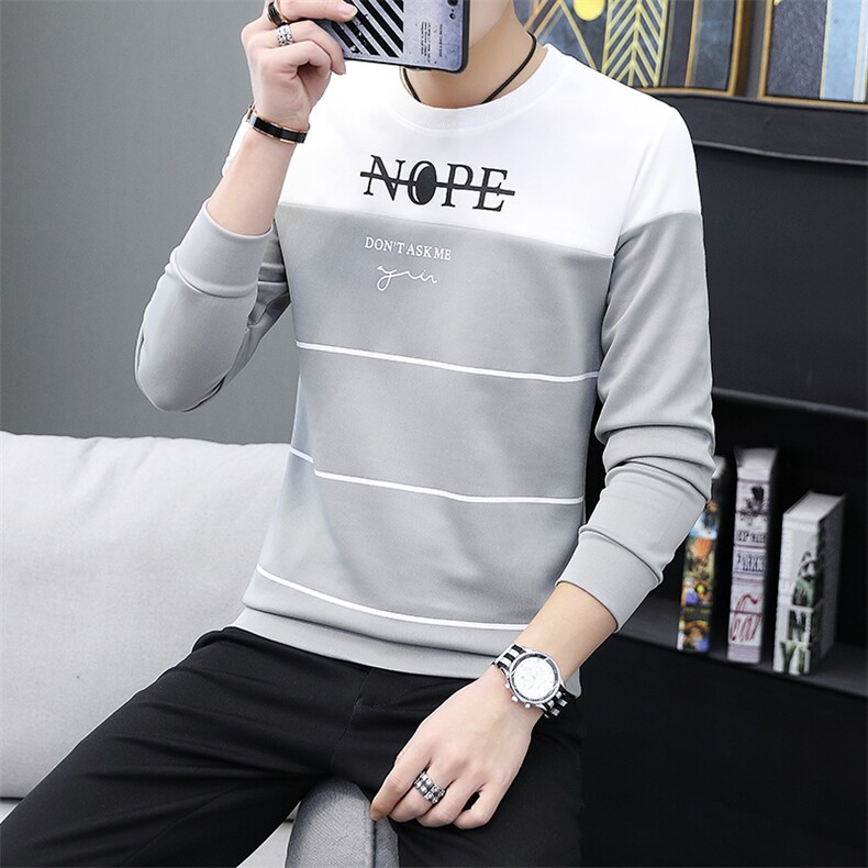 大货已备春季跑量款长袖T恤圆领韩版男士卫衣电商A112-W2712-P16，男装卫衣，星座1206（原A206）